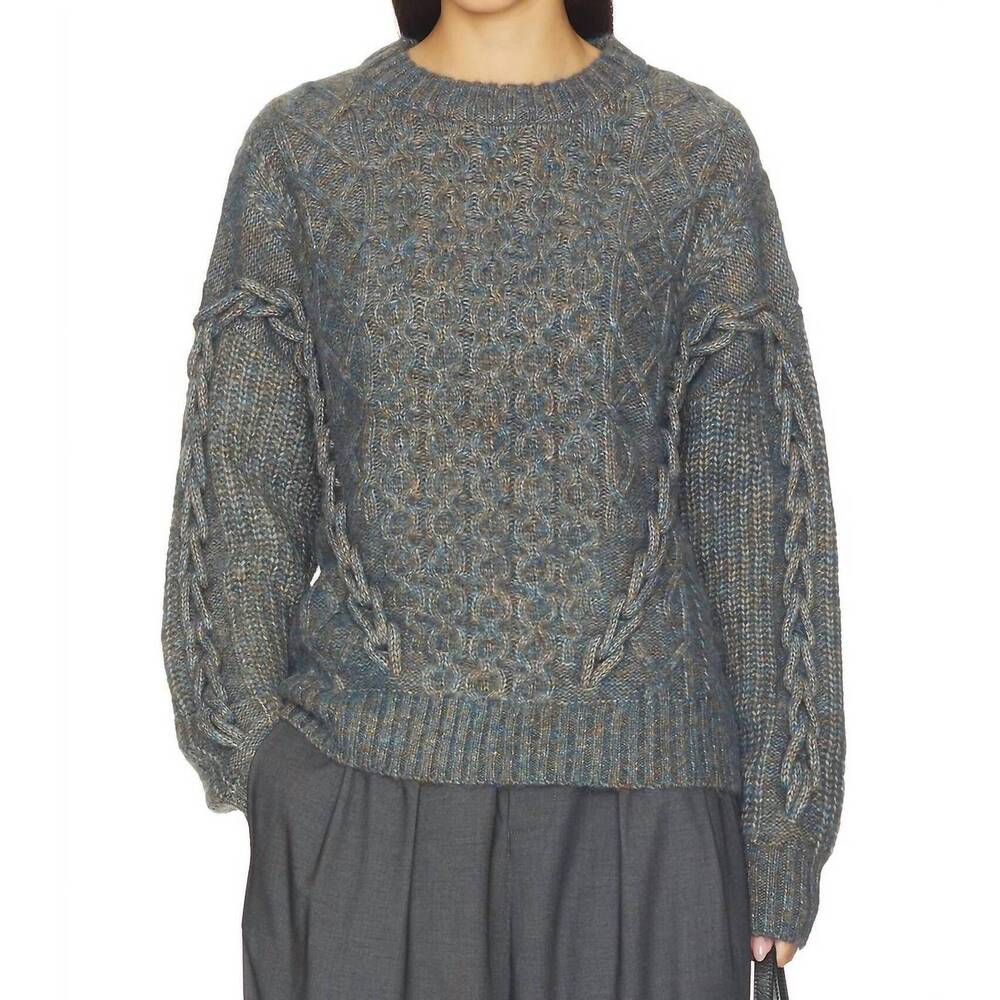 NEW HEARTLOOM raven sweater in olive